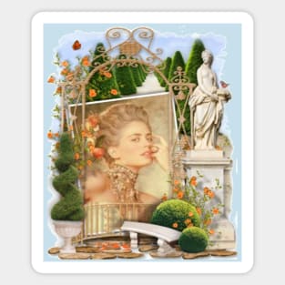 Tuscany Romantic Garden Magnet